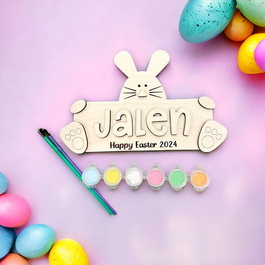 Personalized Bunny Paint Kit