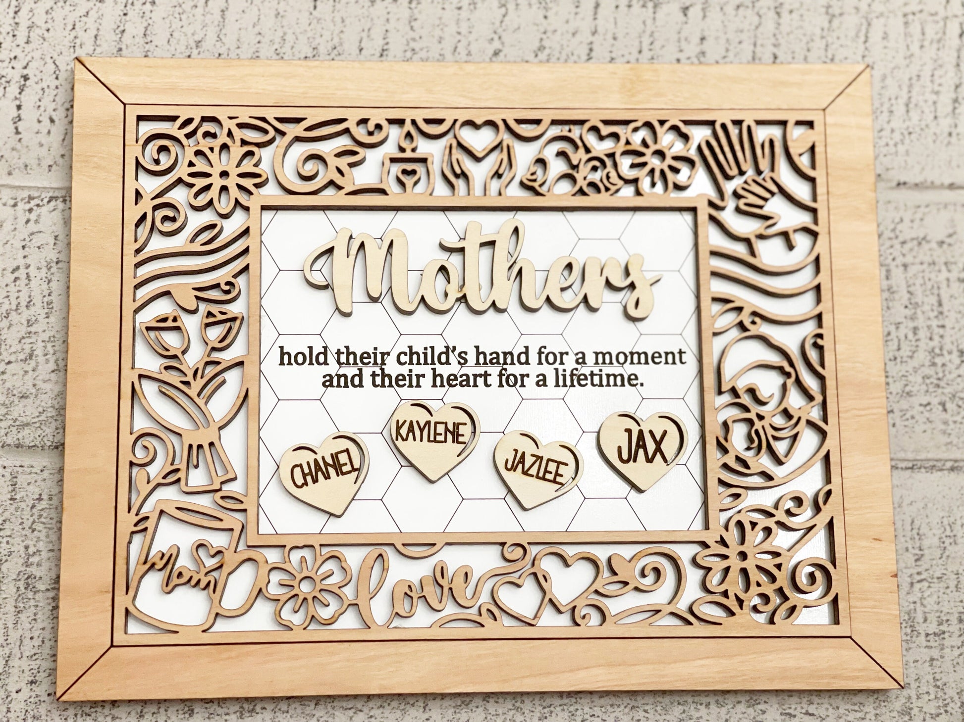Wooden Frame/Sign Mother's day gift