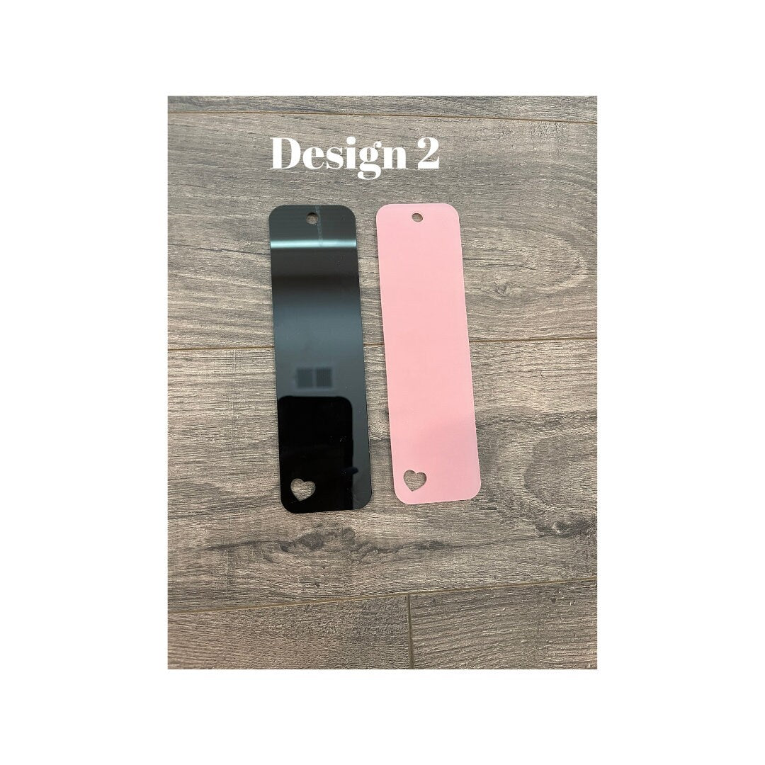 Blank Bookmarks | Acrylic Blank Bookmarks for DIY | Physical Product
