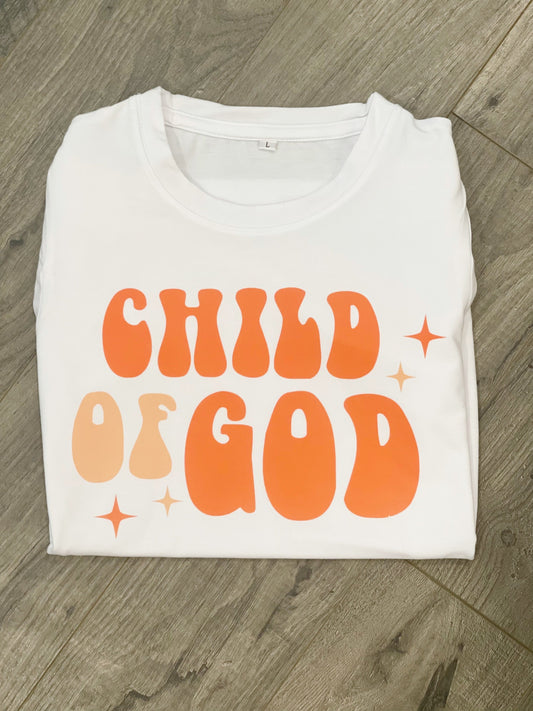Child of God T-shirt, Retro tshirt, Religious Halloween Shirt, Retro Fall Shirt, Halloween Shirt, Spooky Season tee