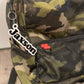 Acrylic Personalized Keychain, Personalized Backpack, Backpack Tag, Acrylic Tag, Name Keychain, Acrylic Name, Layered Keychain